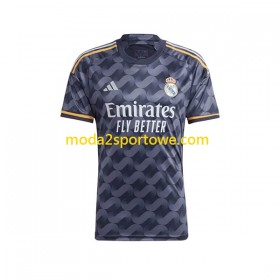 Koszulka Real Madryt Wyjazdowe Stroje Piłkarskie 2023/24 Krótki Rękaw